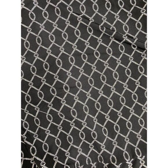 Motherhood Maternity Surplice Faux-Wrap Dress‎ Womens XL Black White Side-Tie - Picture 7 of 15